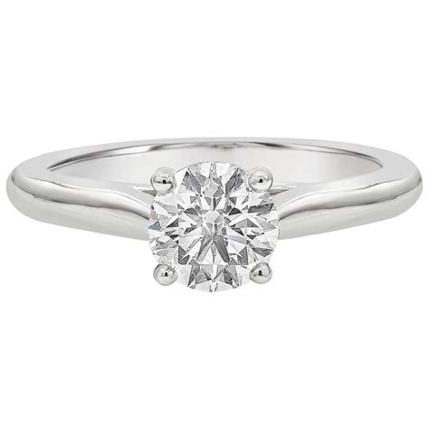 cartier 1 carat diamond ring price|cartier diamond solitaire ring.